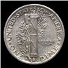 Image 9 : 5x 1941-1944 Silver Mercury 10c, XF/BU Grade Mercury Dime 10c