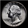 Image 2 : 1951-d Washington Quarter 25c Grades Select+ Unc