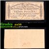 Image 1 : C.S.A. $30 Bond Coupon 2nd Series Grades Choice AU/BU Slider