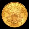 Image 2 : ***Auction Highlight*** 1872-p Gold Liberty Double Eagle 20 Graded ms62 By SEGS (fc)