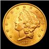 Image 3 : ***Auction Highlight*** 1872-p Gold Liberty Double Eagle 20 Graded ms62 By SEGS (fc)