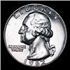 Image 2 : 1962-d Washington Quarter 25c Grades GEM Unc