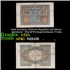 Image 1 : 1920 Germany (Weimar Republic) 100 Marks Banknote - Post-WWI Hyperinflation P# 69a Grades vf+