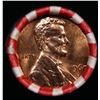 Image 2 : Shotgun Lincoln 1c roll, 1960-d 50 pcs Bank Wrapper.