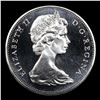 Image 2 : 1965 Small Beads, Pointed 5 Canada Dollar $1 Grades GEM+ UNC PL
