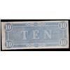 Image 3 : 1864 $10 Confederate Note, T68 Grades Select AU