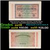 Image 1 : 1923 Germany (Weimar Republic) 20,000 Marks Banknote - Post-WWI Hyperinflation P# 85b Grades Choice 