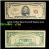Image 1 : 1963 $5 Red Seal United States Note Grades vf, very fine