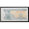 Image 2 : 1991 Ukraine 3 Karbovantsi Control Coupon Issue Banknote P# 82b Grades Select CU