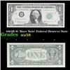 Image 1 : 1963B $1 'Barr Note' Federal Reserve Note Grades Choice AU/BU Slider