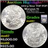 Image 1 : ***Auction Highlight*** 1902-p Morgan Dollar Near TOP POP! $1 Graded ms66+ BY SEGS (fc)