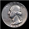 Image 2 : 1940-p Washington Quarter 25c Grades Select AU