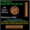 Image 1 : Shotgun Lincoln 1c roll, 1995-p 50 pcs Brandt Wrapper.