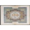 Image 3 : 1920 Germany (Weimar Republic) 100 Marks Banknote - Post-WWI Hyperinflation P# 69a Grades vf+
