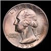 Image 2 : 1950-s Washington Quarter 25c Grades GEM+ Unc