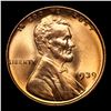 Image 2 : 1939-p Lincoln Cent 1c Grades GEM++ Unc RD