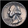 Image 2 : 1947-d Washington Quarter 25c Grades Select AU