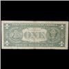 Image 3 : 1957A **Star Note** $1 Blue Seal Silver Certificate Grades vf+