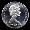 Image 2 : 1965 Small Beads, Pointed 5 Canada Dollar $1 Grades GEM+ UNC PL