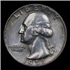 Image 2 : 1955-p Washington Quarter 25c Grades Choice AU/BU Slider