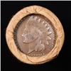 Image 3 : Mixed small cents 1c orig shotgun roll, 1919-s Wheat Cent, 1898 Indian Cent other end, Brinks Wrappe