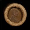 Image 2 : Mixed small cents 1c orig shotgun roll, 1919-d Wheat Cent, 1896 Indian Cent other end, Brinks Wrappe
