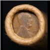 Image 2 : Mixed small cents 1c orig shotgun roll, 1917-d Wheat Cent, 1897 Indian Cent other end, Brinks Wrappe