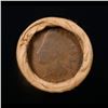 Image 3 : Mixed small cents 1c orig shotgun roll, 1917-d Wheat Cent, 1896 Indian Cent other end, Brinks Wrappe