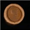 Image 2 : Mixed small cents 1c orig shotgun roll, 1917-d Wheat Cent, 1898 Indian Cent other end, Brinks Wrappe