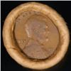 Image 2 : Mixed small cents 1c orig shotgun roll, 1916-d Wheat Cent, 1899 Indian Cent other end, Brinks Wrappe