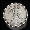 Image 2 : ***Auction Highlight*** Old 50c Roll $10 Halves in an old bank wrapper p Kennedy & 1934 Walker Ends 