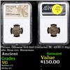 Image 1 : NGC Thrace, Odessus 3rd-2nd Centuries BC AE20 (7.22g) obv. Zeus rev. Horseman Graded VG By NGC