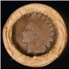 Image 3 : Mixed small cents 1c orig shotgun roll, 1916-d Wheat Cent, 1899 Indian Cent other end, Brinks Wrappe