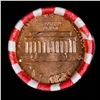 Image 2 : Shotgun Lincoln 1c roll, 1962-d 50 pcs Bank Wrapper.