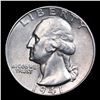 Image 2 : 1941-p Washington Quarter 25c Grades Choice AU/BU Slider