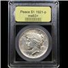 Image 4 : ***Auction Highlight*** 1921-p Peace Dollar $1 Grades Select+ Unc By USCG (fc)