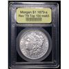 Image 4 : ***Auction Highlight*** 1879-s Rev '78 Top 100 Morgan Dollar $1 Graded Select Unc By USCG (fc)