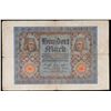 Image 3 : 1920 Germany (Weimar Republic) 100 Marks Banknote - Post-WWI Hyperinflation P# 69a Grades vf+