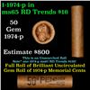 Image 1 : Shotgun Lincoln 1c roll, 1974-p 50 pcs Brandt Wrapper.