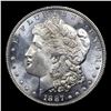 Image 2 : 1887-p Morgan Dollar $1 Grades Choice+ Unc
