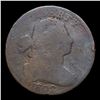 Image 2 : 1802 Draped Bust Large Cent 1c Grades g, good