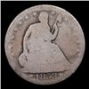 Image 2 : 1853-p Arrows & Rays Seated Half Dollar 50c Grades g+