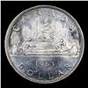 Image 3 : 1963 Canada Dollar $1 Grades GEM+ Unc
