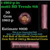 Image 1 : Shotgun Lincoln 1c roll, 1962-p 50 pcs Standard Paper Goods Wrapper.