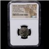 Image 2 : NGC Thrace, Mesambria c.2nd-1st Centuries BC AE20(6.53g) obv female head rv Athena advancing Graded 