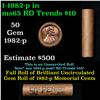 Image 1 : Shotgun Lincoln 1c roll, 1982-p 50 pcs Bank Wrapper.