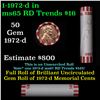 Image 1 : Shotgun Lincoln 1c roll, 1972-d 50 pcs Bank Wrapper.