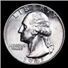 Image 2 : 1941-p Washington Quarter 25c Grades Select Unc