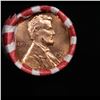 Image 2 : Shotgun Lincoln 1c roll, 1960-d 50 pcs Bank Wrapper.