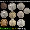Image 1 : Group of 10 Various Nevada Gaming Tokens